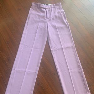 Zara Purple High-Waisted Pants
